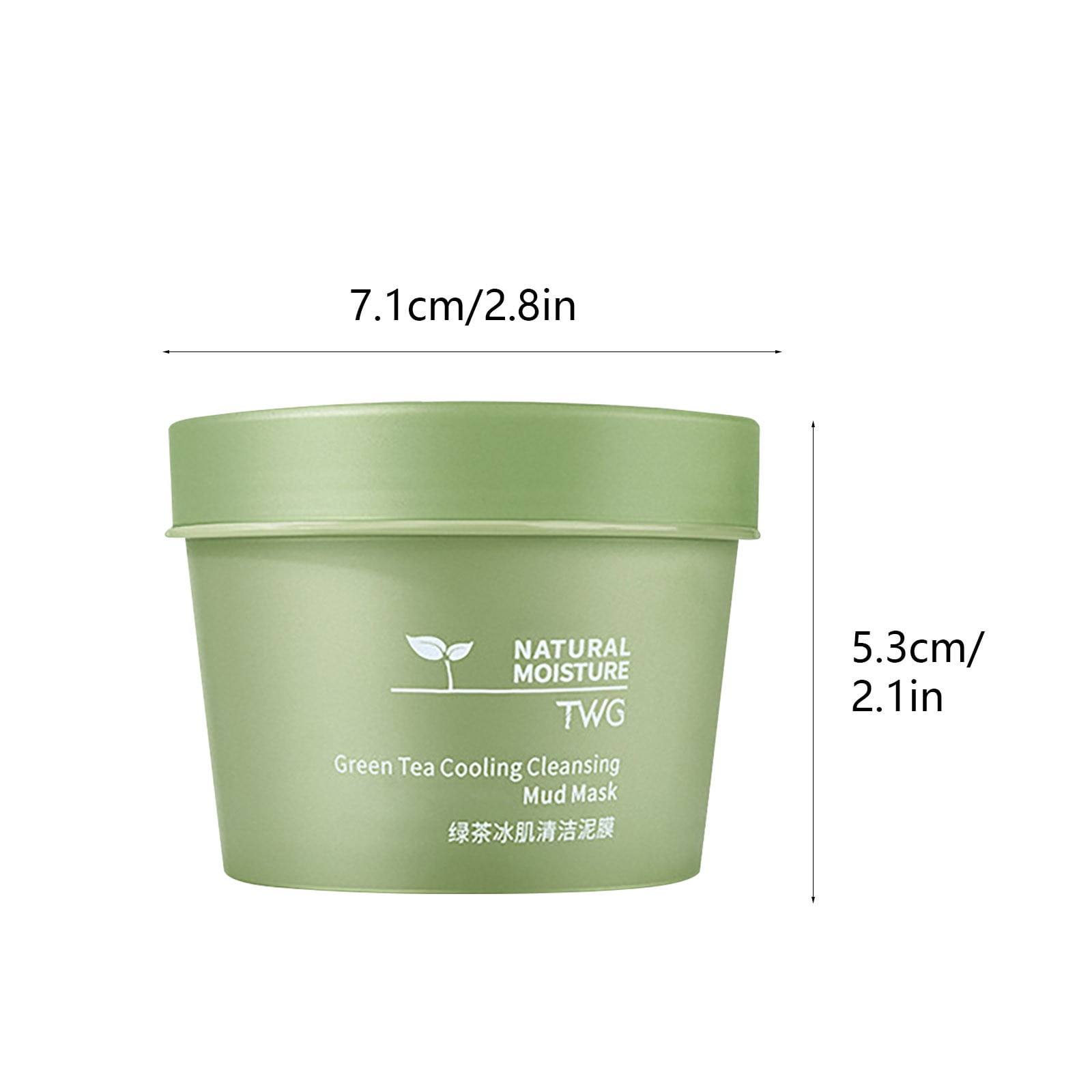 Green Tea Mud Mask - Moisturizing, Cleansing, Hydrating
