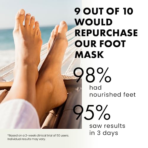 Softens Rough Feet - Exfoliating Foot Mask