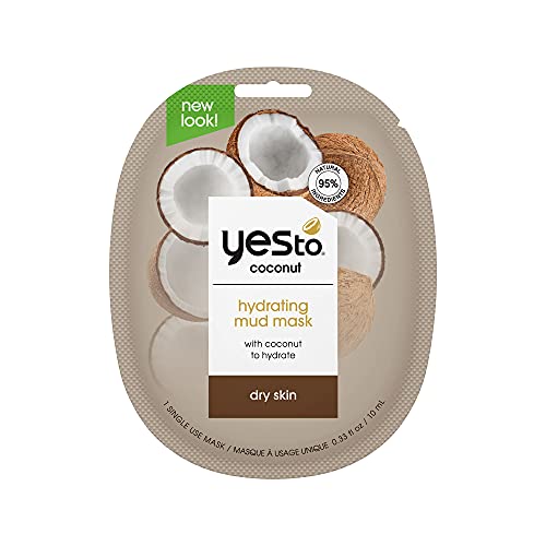 Coconut Moisturizing Mud Mask, Hydrating & Smoothing
