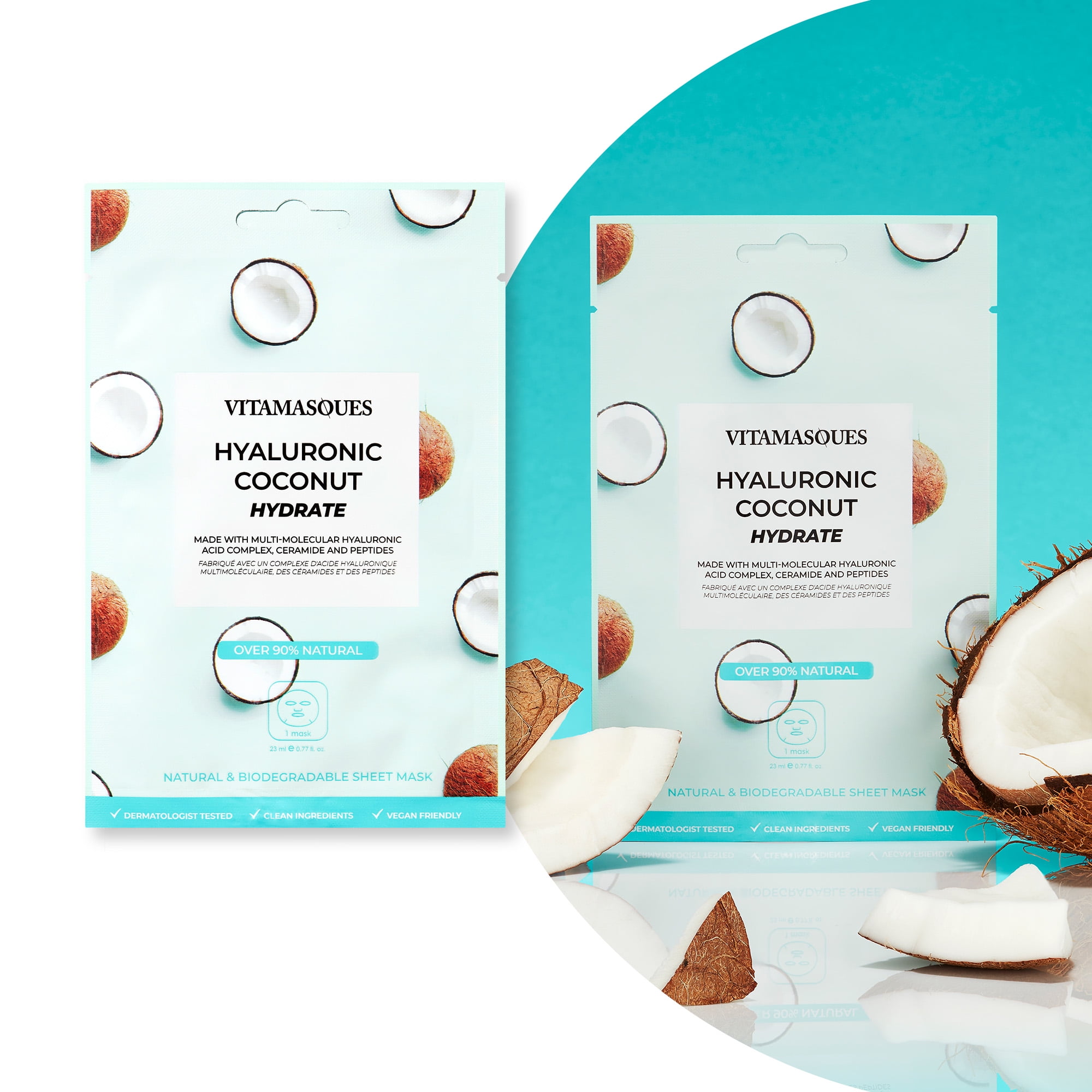 Coconut Hydrating Face Mask with Hyaluronic Acid