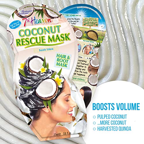 Coconut Hair & Root Rescue Mud Masks (4 Pack)
