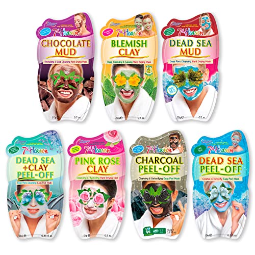 7th Heaven Skincare Collection - 7 Mud Masks
