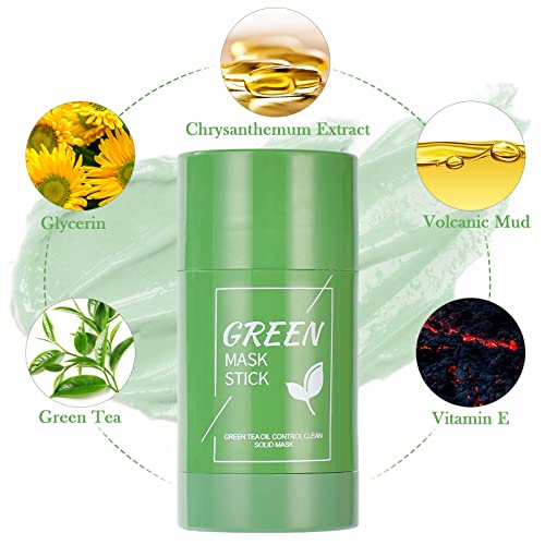 Green Tea Clay Mud Mask Stick Duo