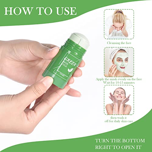 Green Tea Clay Mud Mask Stick Duo