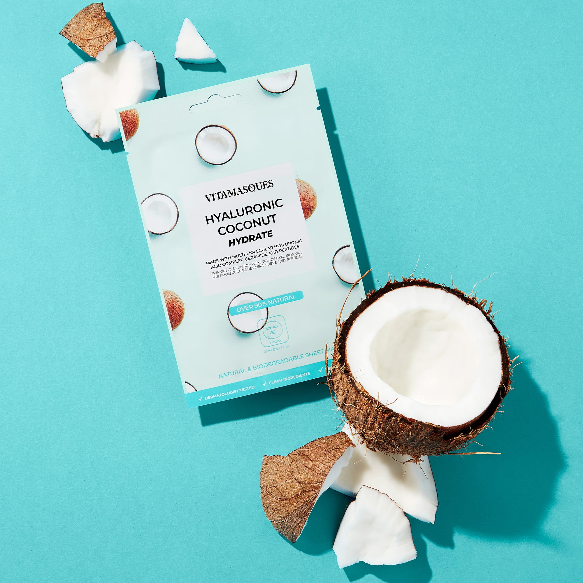 Coconut Hydrating Face Mask with Hyaluronic Acid