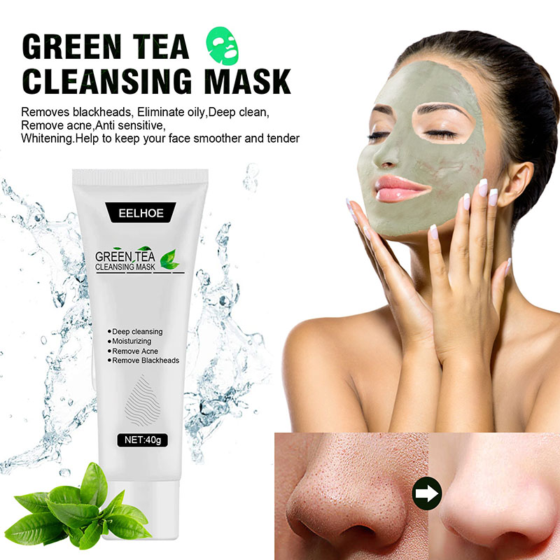 Green Tea Blackhead Remover Mud Mask, 60g