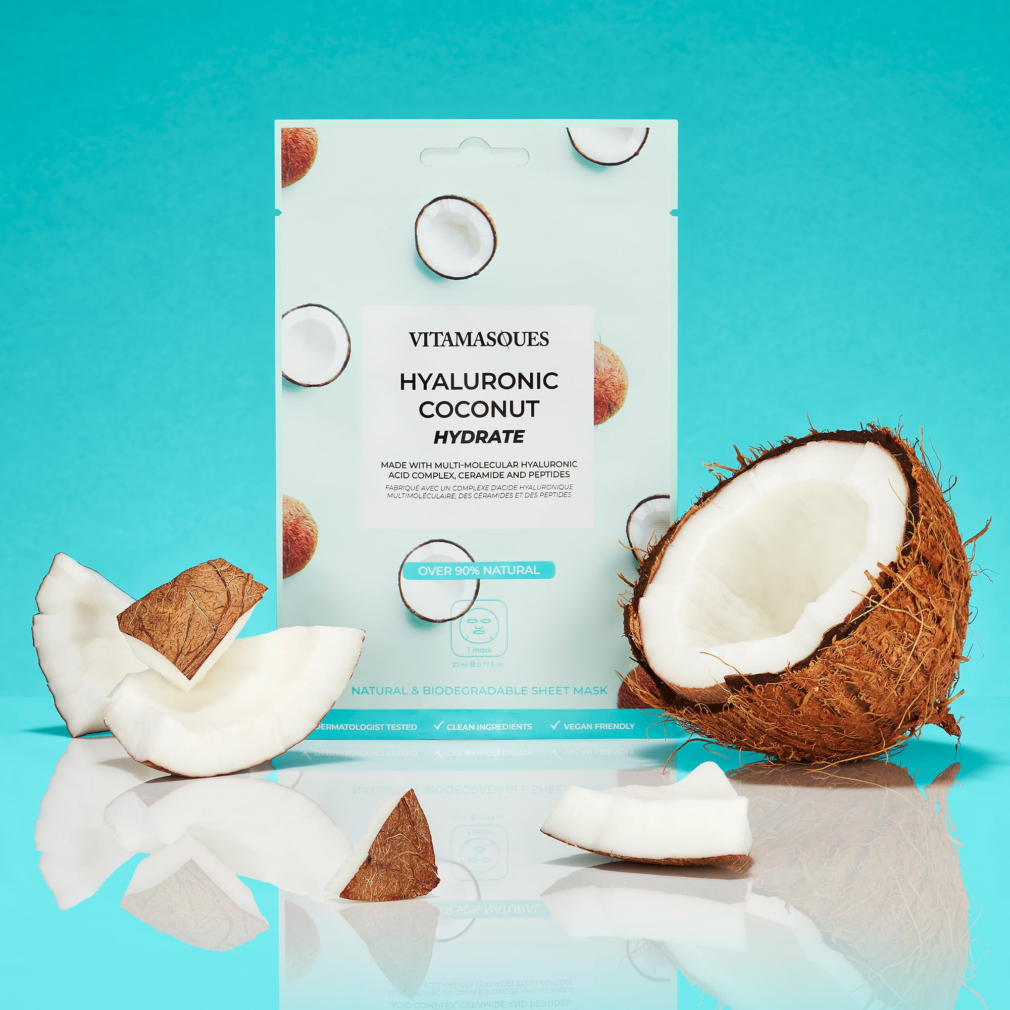 Coconut Hydrating Face Mask with Hyaluronic Acid