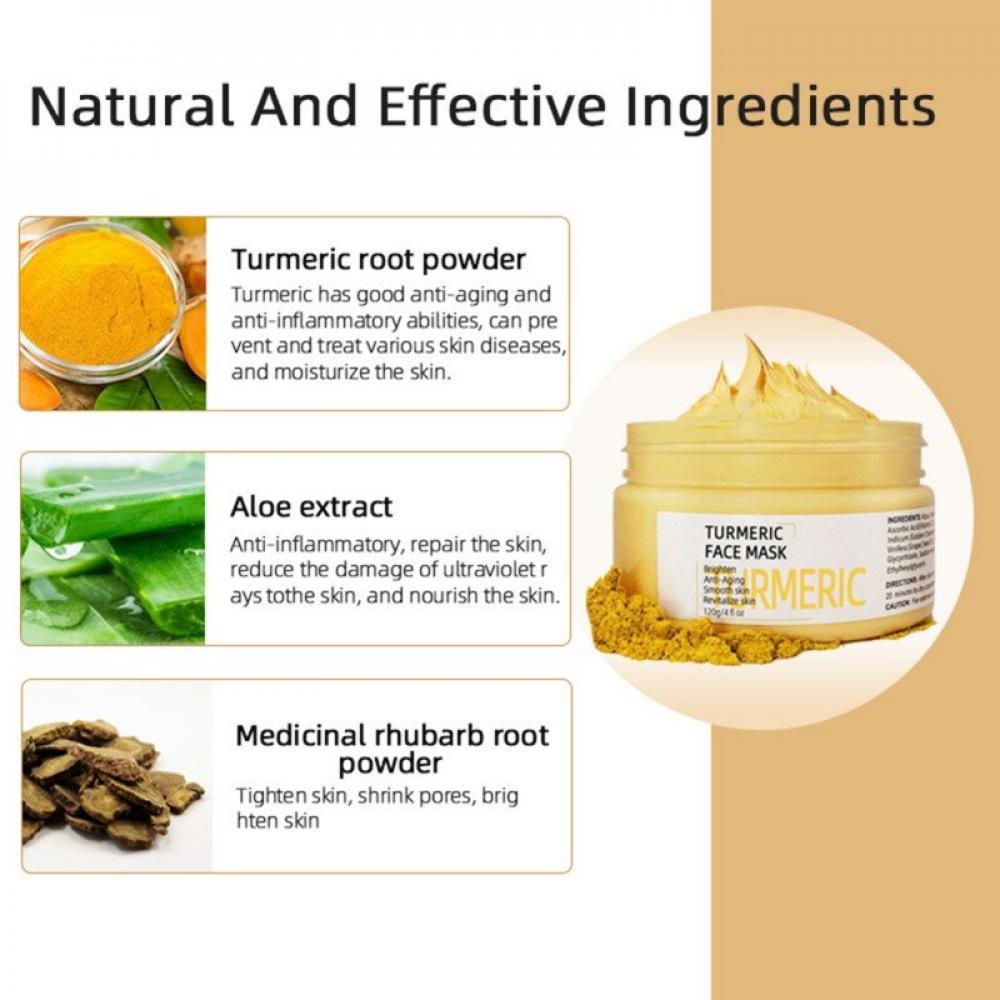 Turmeric Clay Facial Mask 120g