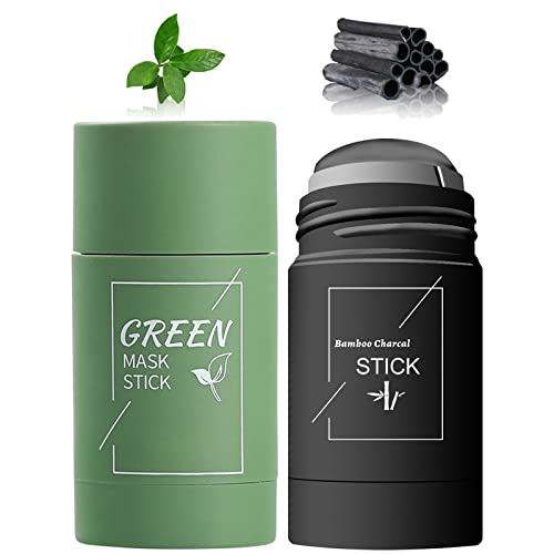Green Tea & Bamboo Charcoal Mud Mask Set