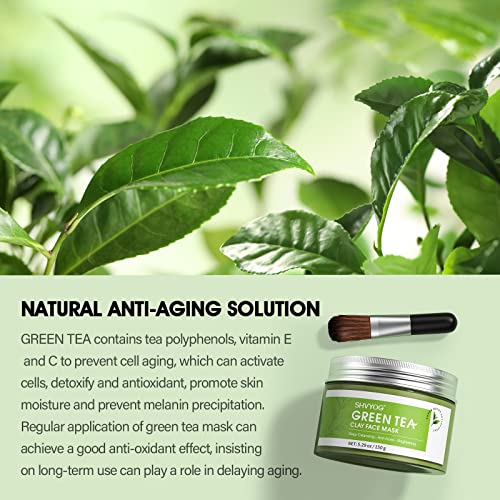 Green Tea Mud Mask for Skin Purification