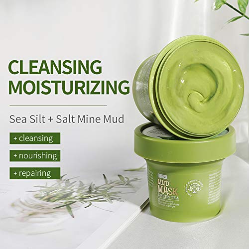 Green Tea Mud Mask for Clear Skin