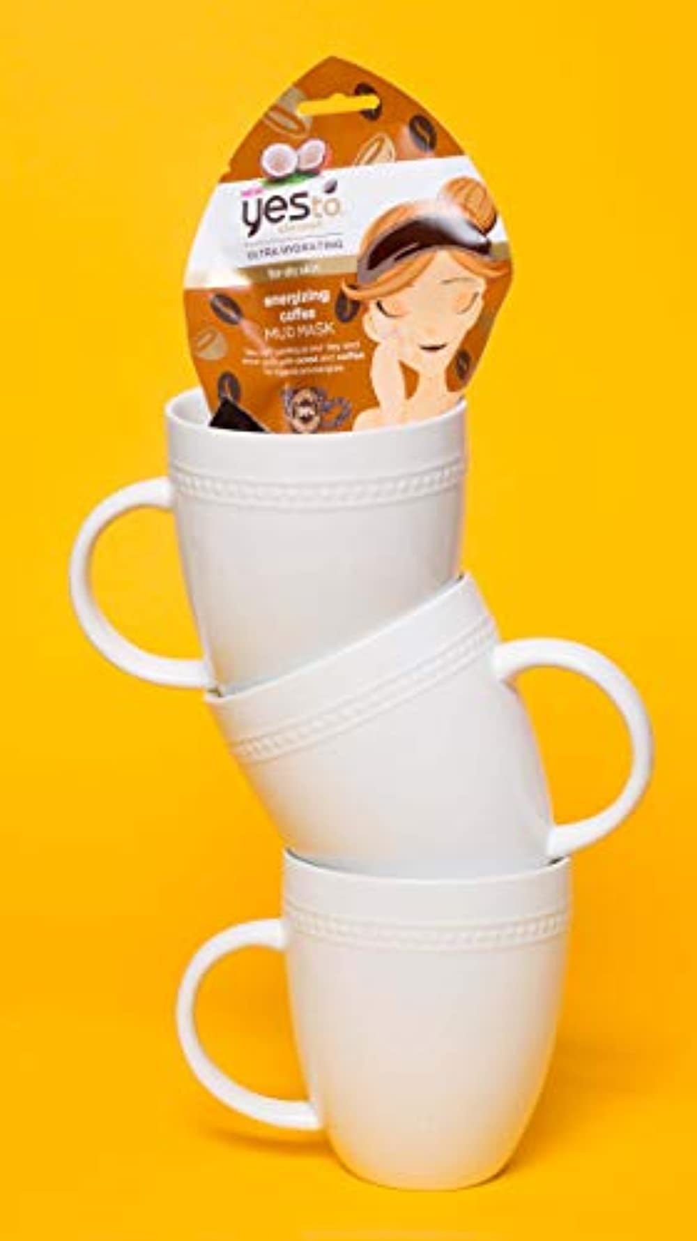 Coconut Coffee Mud Face Mask for Dry Skin