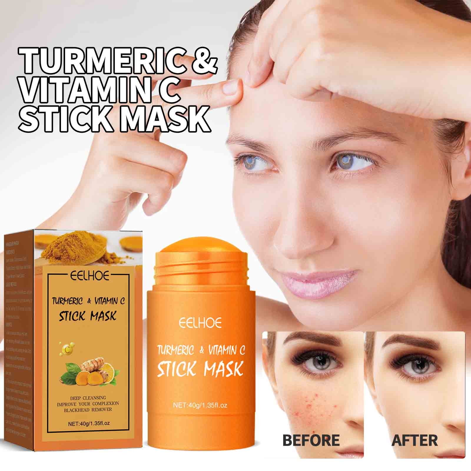 Yellow Ginger Turmeric Mud Facial Mask