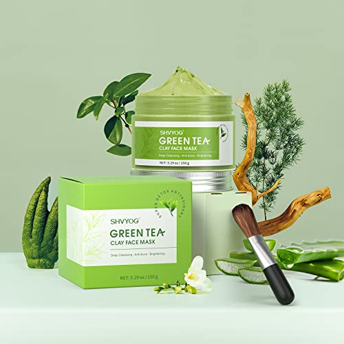 Green Tea Mud Mask for Skin Purification
