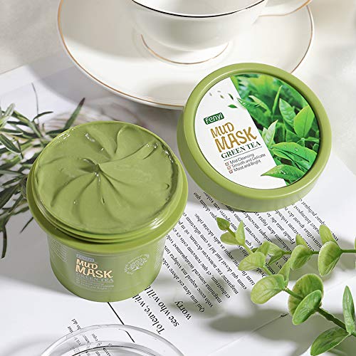 Green Tea Mud Mask for Clear Skin
