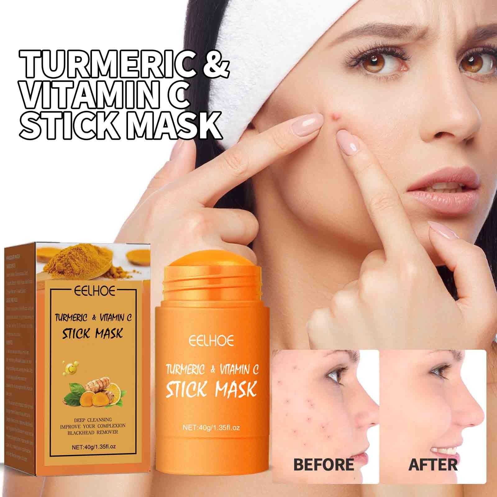 Yellow Ginger Turmeric Mud Facial Mask