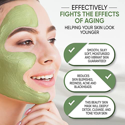 Green Tea Matcha Mud Mask, Younger Looking Skin