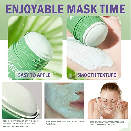Green Tea & Eggplant Purifying Mud Mask Stick Set