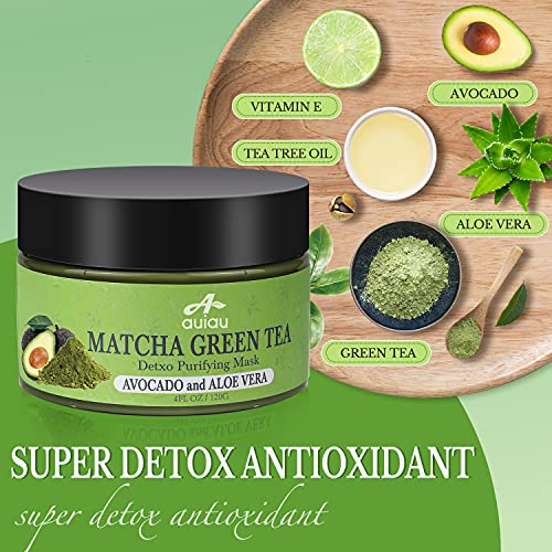 Organic Green Tea Facial Mud Mask