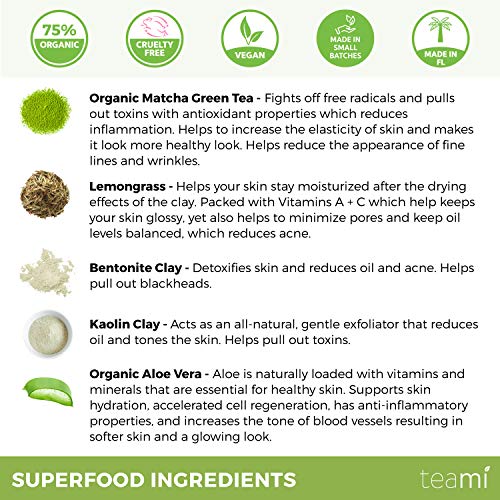 Green tea detox mud mask by Teami