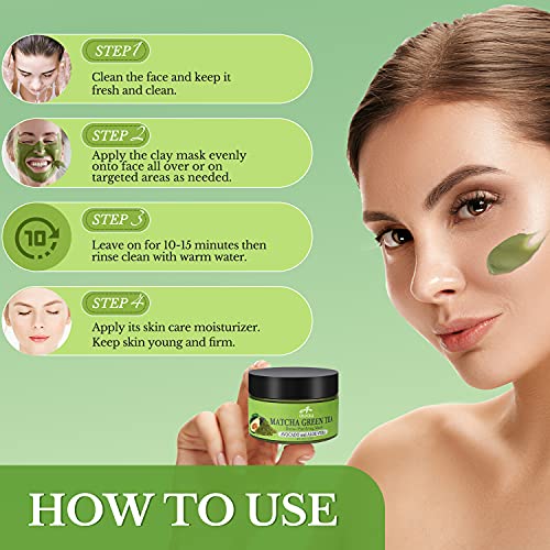 Organic Green Tea Facial Mud Mask
