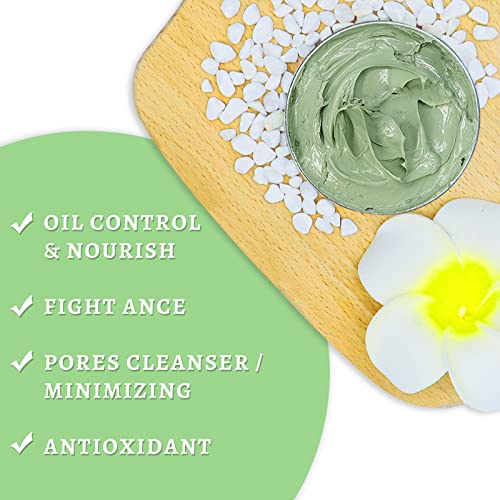 Green Tea Mud Mask for Deep Pore Cleansing