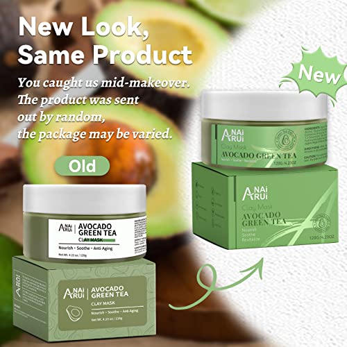 Green Tea Avocado Matcha Clay Mask - 120g