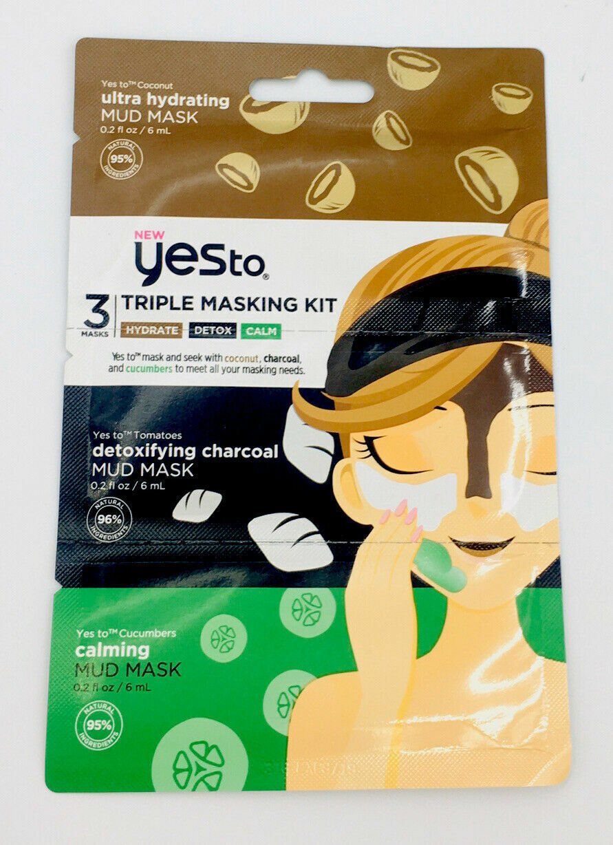 Yes to 3 Mud Mask Triple Kit
