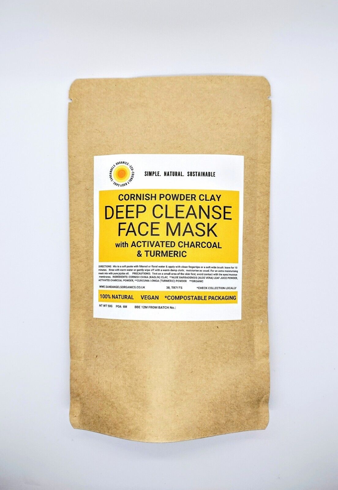 Deep Cleanse Mud Mask with Kaolin & Charcoal