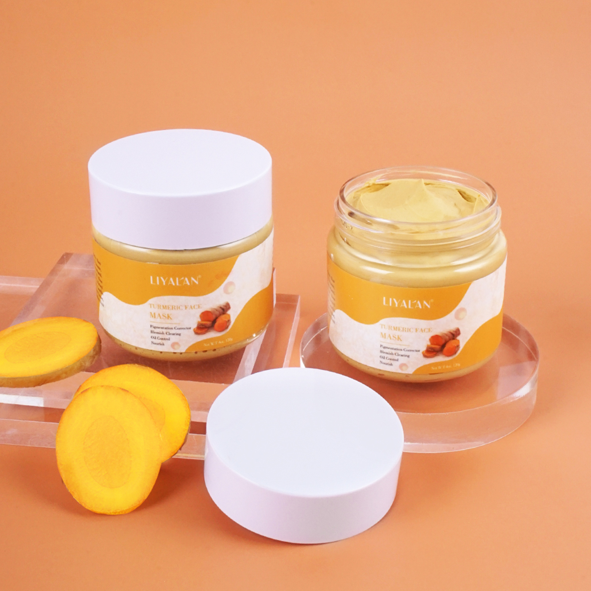 LIYAL'AN Turmeric Clay Mask for Sensitive Skin