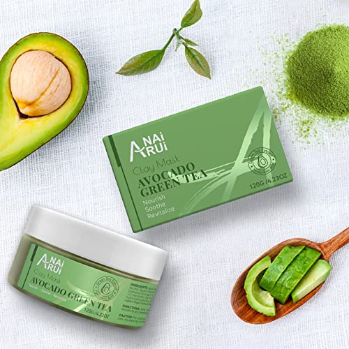 Green Tea Avocado Matcha Clay Mask - 120g