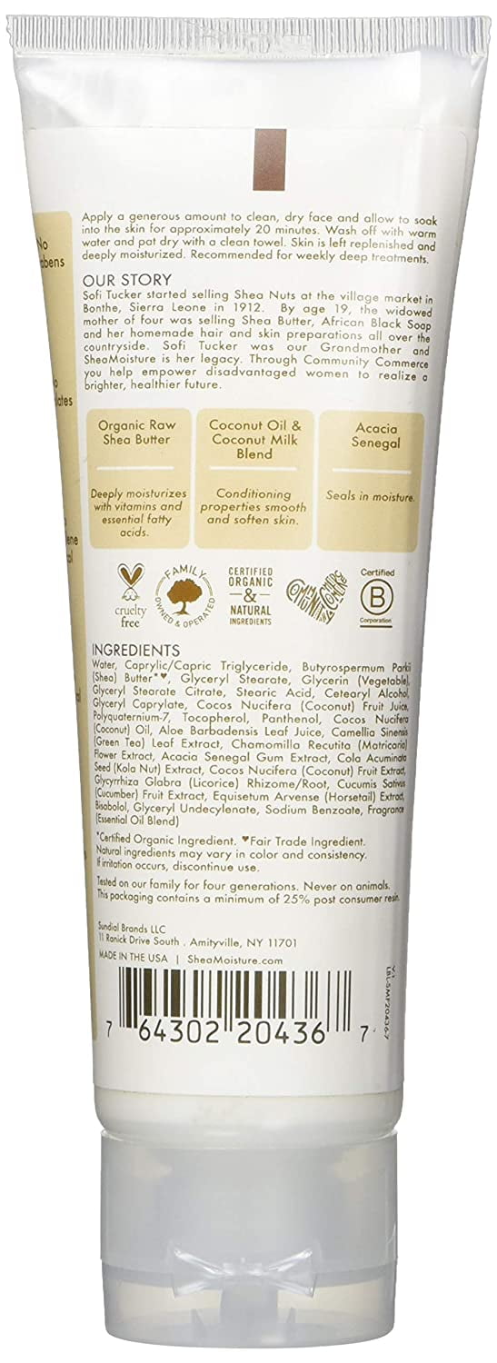 2-Pack Shea Moisture Coconut Hydration Milk Mask