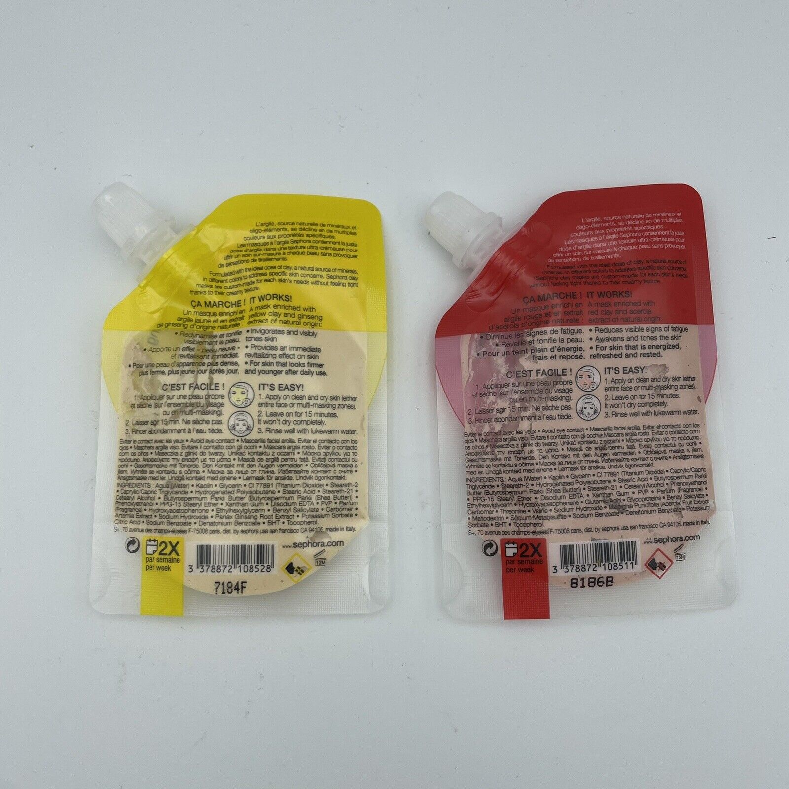 Sephora Clay Mask Coconut Cleansing Wipes