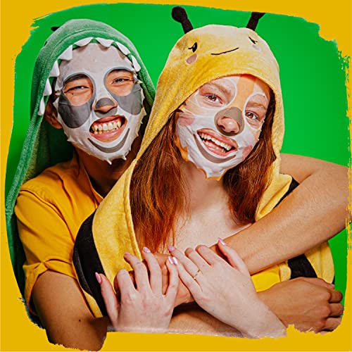 Kids' Jungle Animals Sheet Mask Pack