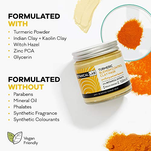 Turmeric Blemish Clay Mask, 100ml