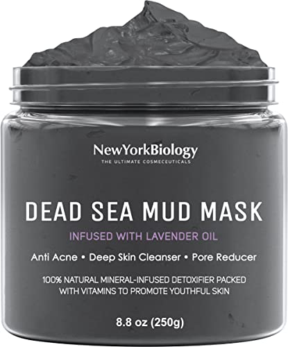 Lavender-Infused Dead Sea Mud Mask - Spa Quality