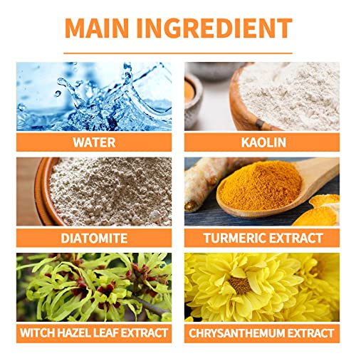 Green Tea & Turmeric Clay Mask Set