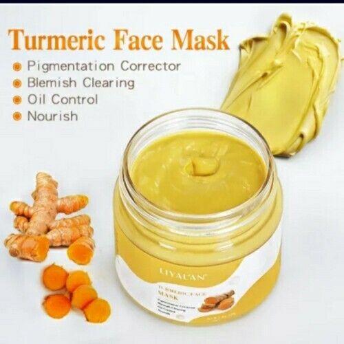 Turmeric Clay Mask for Acne & Brightening