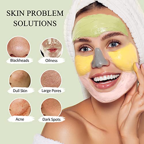 4-Piece Mud Mask Set for Radiant Skin