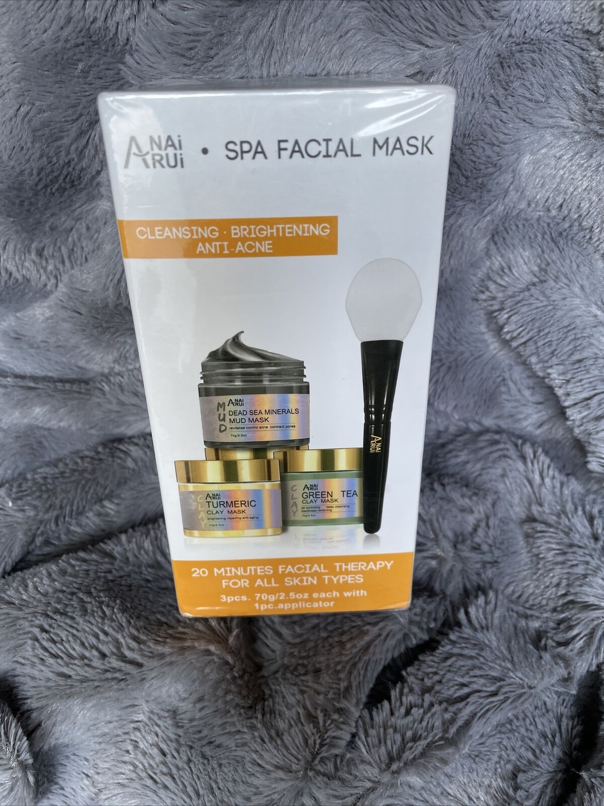 Turmeric Green Tea Mud Mask with Dead Sea Minerals