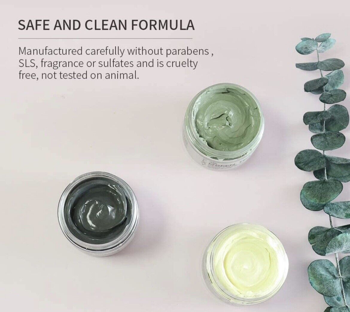 Turmeric Green Tea Mud Mask with Dead Sea Minerals