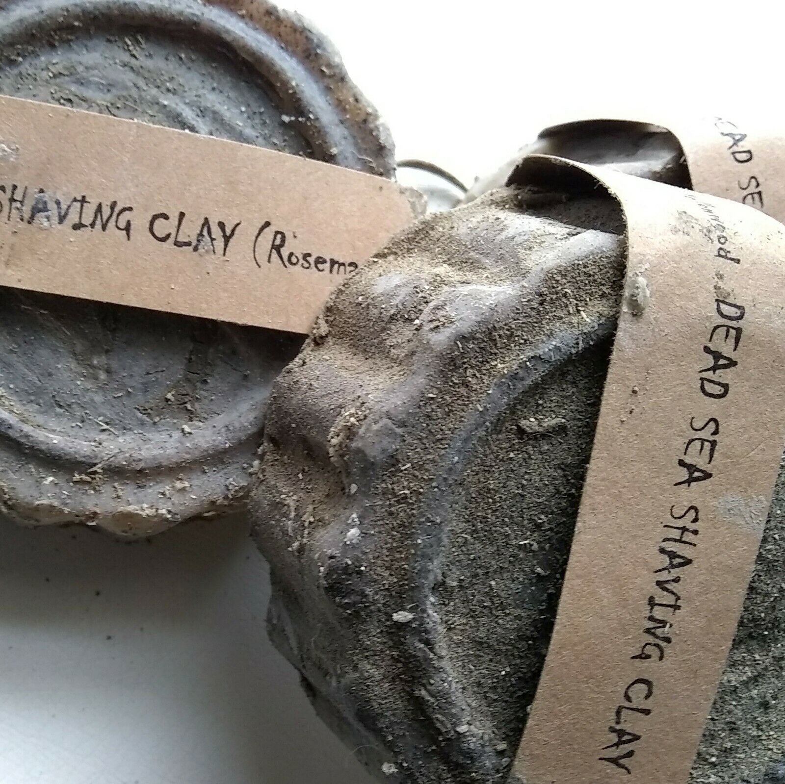 Dead Sea Shaving Clay (with Rosemary) Soap