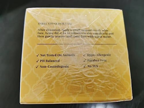 Organic Turmeric Clay Mask for Anti-Aging & Brightening