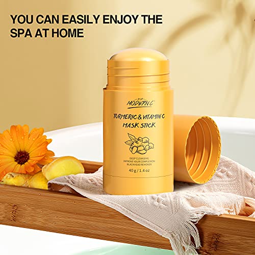 Organic Turmeric Clay Stick Mask with Vitamin C