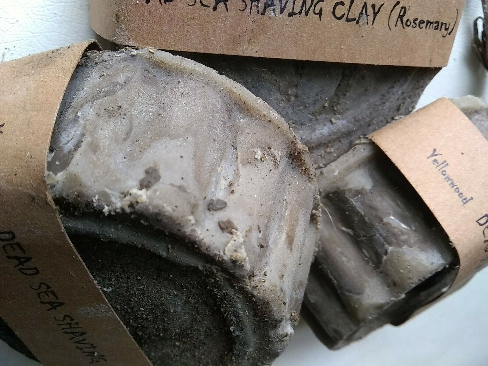 Dead Sea Shaving Clay (with Rosemary) Soap
