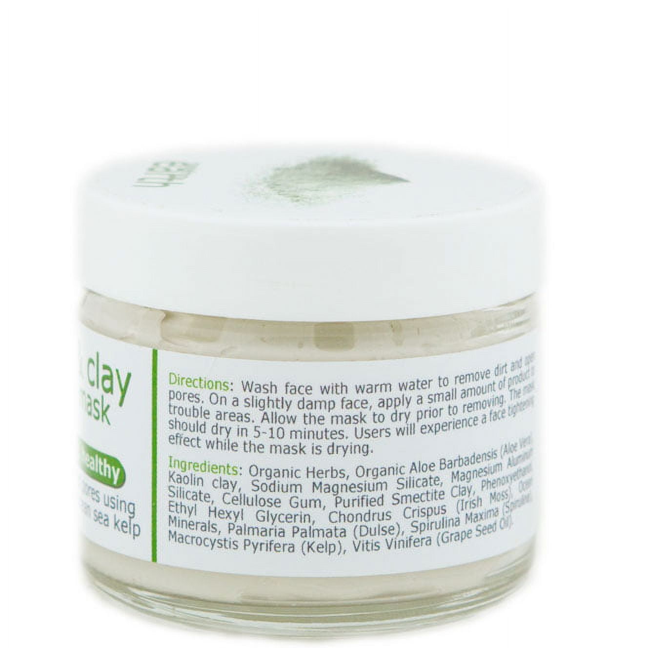 Organic Clay & Sea Kelp Detox Facial Mask