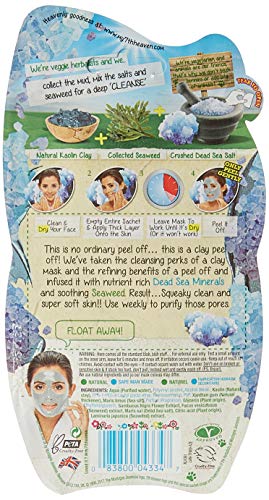 Easy Peel-Off Mud Mask with Dead Sea & Clay