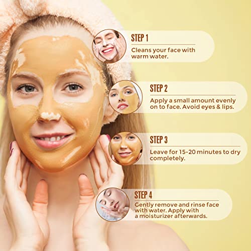 Turmeric Mud Mask for Glowing Skin