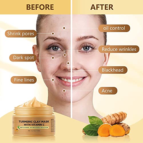 Turmeric Vitamin C Clay Facial Mask