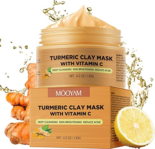 Turmeric Vitamin C Clay Facial Mask